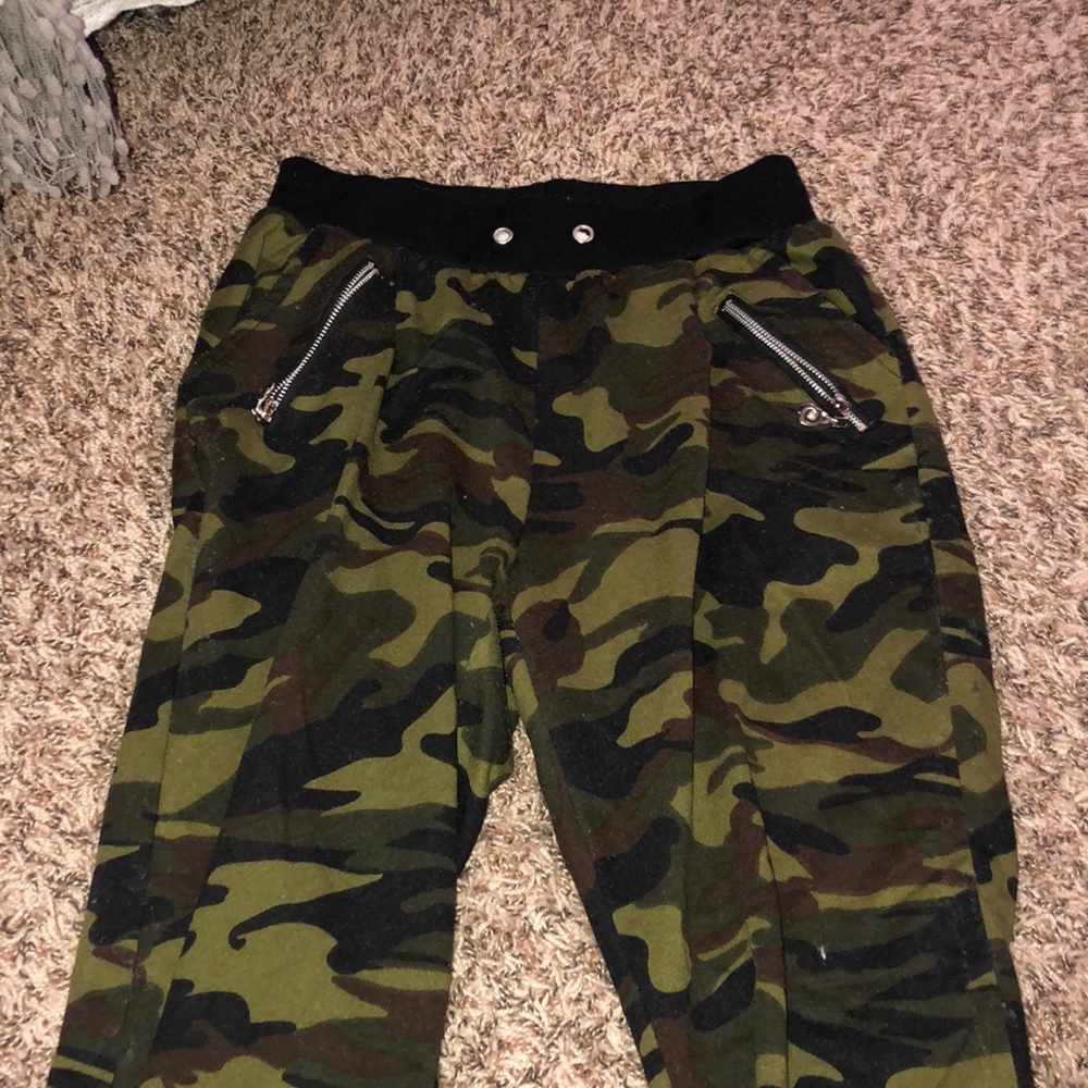 Camo joggers